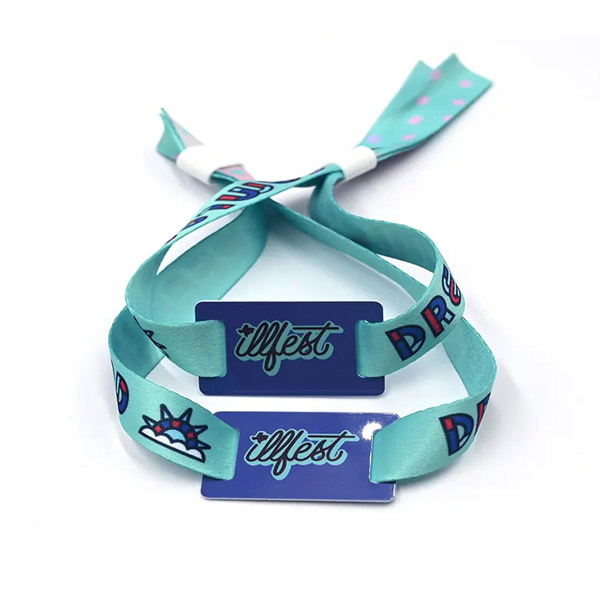 Custom RFID Fabric Wristband for events